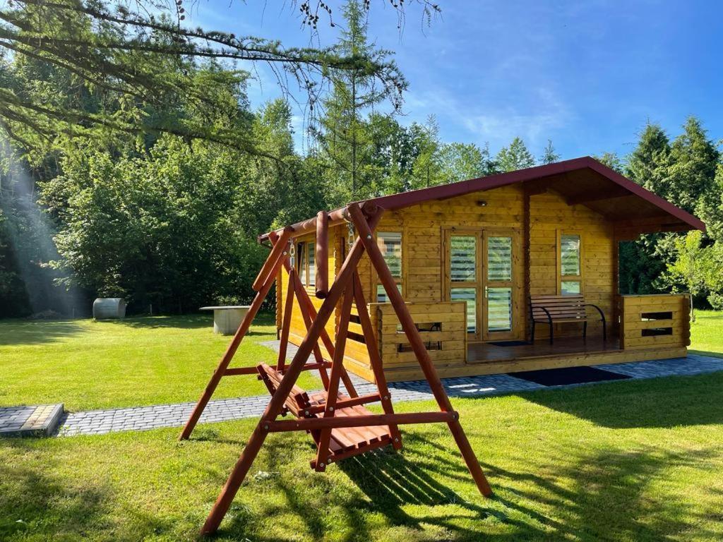 Domek Nad Solina Z Klimatyzacja Uherce Mineralne エクステリア 写真